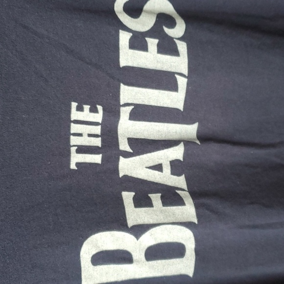 Beatles navy blue SS shirt medium - Picture 2 of 6